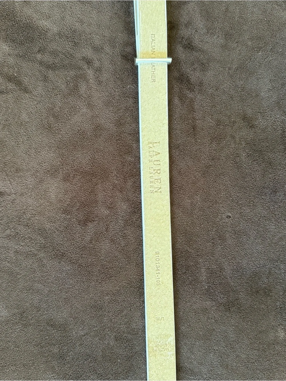 Lauren Ralph Lauren white leather